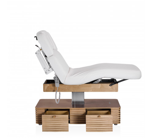 Электрический стационарный массажный стол NESS-C Salon-Oak c электроприводом