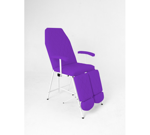 Кресло педикюрное с прошивкой ромбом Горизонт