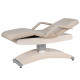 Косметологическая кушетка Аврора, светлый каркас, 3 мотора