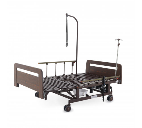 Кровать электрическая DB-11А (МЕ-5228Н-03) ЛДСП Венге Гибридный привод возможность управлять секциями без электроэнергии!