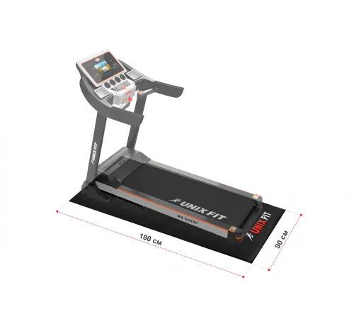 Коврик UNIX Fit для кардиотренажёров 180x90x0,6 см