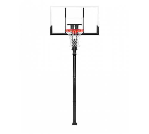 Баскетбольная стационарная стойка, акрил Spalding 54 " Gold In-Ground Арт. 881365CN