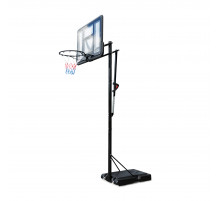 Баскетбольная стойка UNIX Line B-Stand-PVC 44"x30" R45 H230-305 см