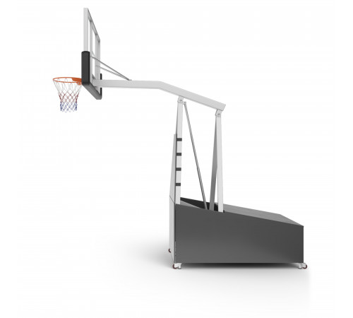 Баскетбольная стойка UNIX Line B-Stand-PC 72"x42" R45 H120-305 см