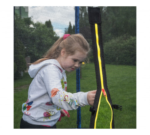 Батут DFC Trampoline Fitness с сеткой 16ft