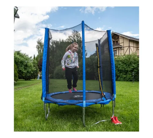 Батут DFC Trampoline Fitness с сеткой 6ft