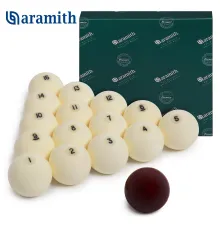 Шары Aramith Premier Pyramid Ø68 мм Красный биток