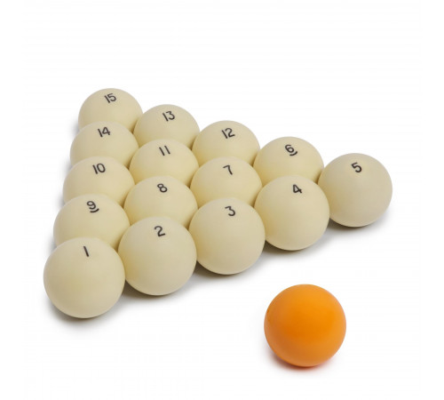 Шары Standard Pyramid Ø38 мм желтый биток