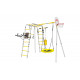 Детский спортивный комплекс для дачи ROMANA Fitness (Фитнес, желтый/серый)