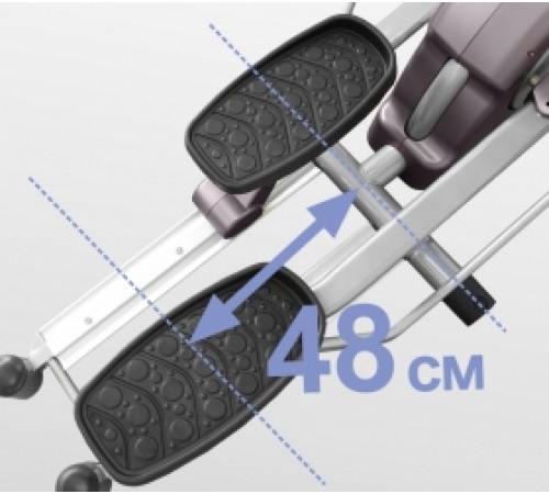 Эллиптический эргометр OXYGEN GX-75 HRC 
