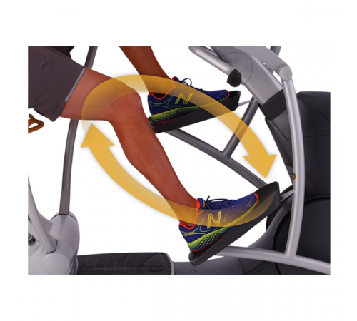 Горизонтальный эллиптический тренажер Octane XR6000 с консолью Smart