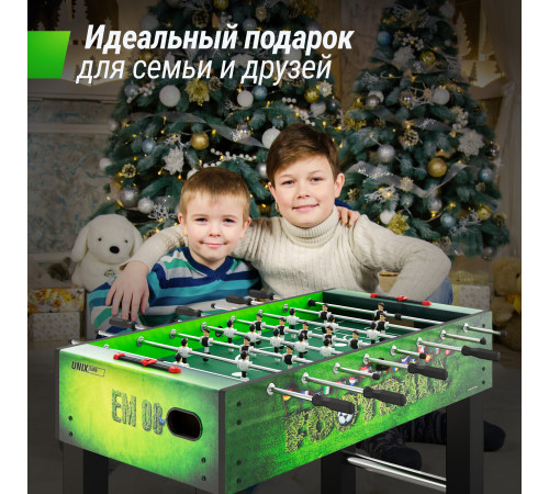Игровой стол UNIX Line Футбол - Кикер (140х74 cм) Green