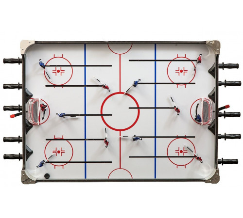 Хоккей «Alaska» с механическими счетами (101 x 73.6 x 80 см, серо-синий)