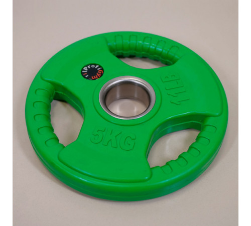 Диск треххватовый цветной 5 кг, 51 мм