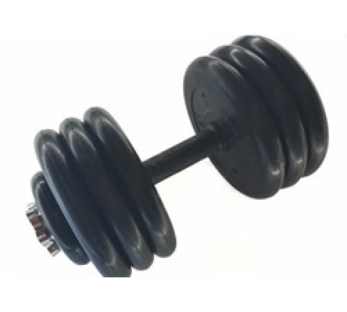 Гантель разборная обрезиненная 35 кг