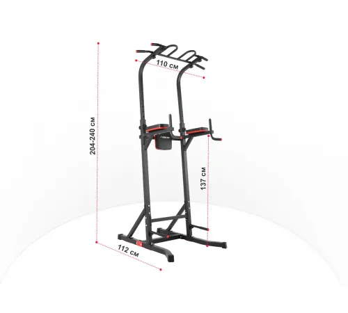 Турник-пресс-брусья UNIX Fit POWER TOWER 150