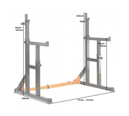 Стойка под штангу DFC DSST12