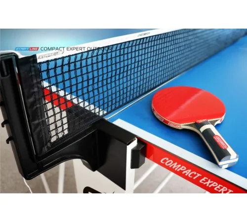 Всепогодный складной теннисный стол Compact Expert Outdoor 6 blue для улицы и помещений