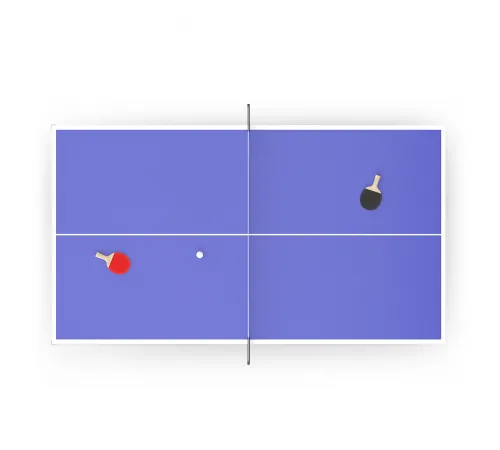 Теннисный стол UNIX Line Indoor 15 mm MDF (Blue)