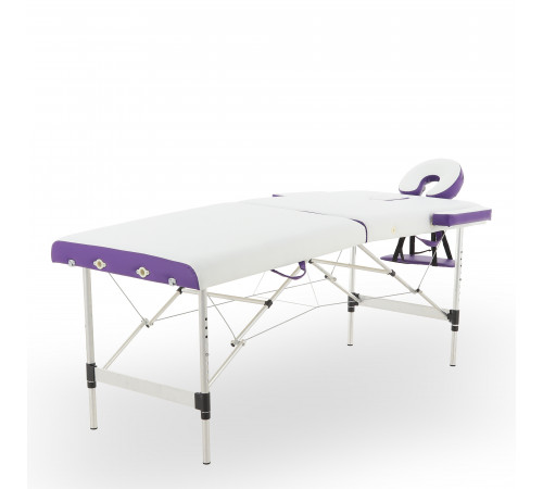 Массажный стол складной алюминиевый  JFAL01A 2-х секционный