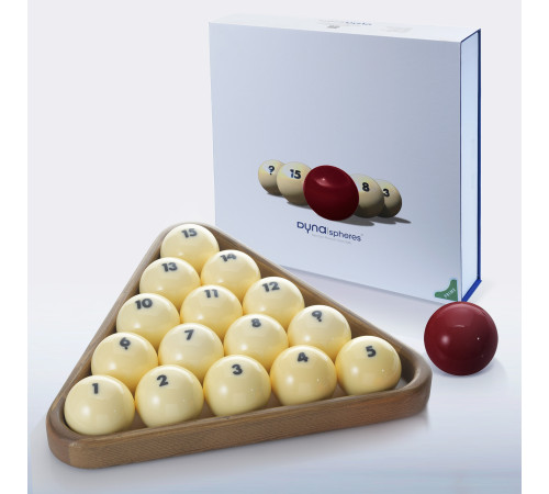 Шары Dynaspheres Prime Pyramid 67 мм Бордовый биток