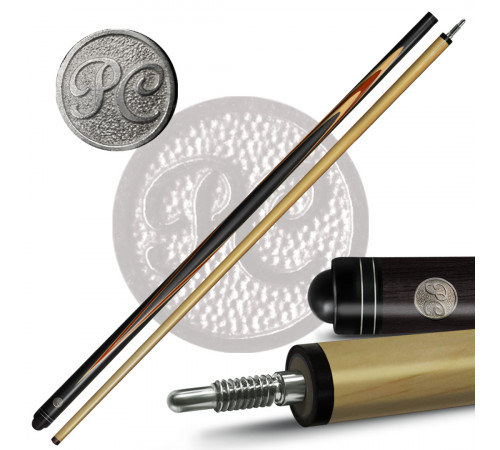 14-1-Р Кий "Практик 6 запилов" 2 РС, черный граб/красн.граб(РС)