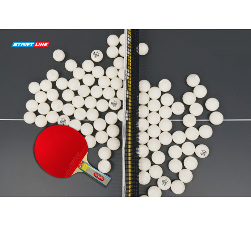 Мячи Start line Standart 2* New (3 шт, бел.)